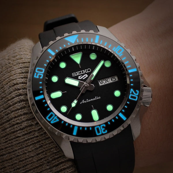 Ceramic Insert - 007 Deep Sea - Luminous Azure - DLW WATCHES