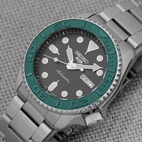 Steel Insert - 007 Yacht Master Rugged Forest Green - DLW WATCHES