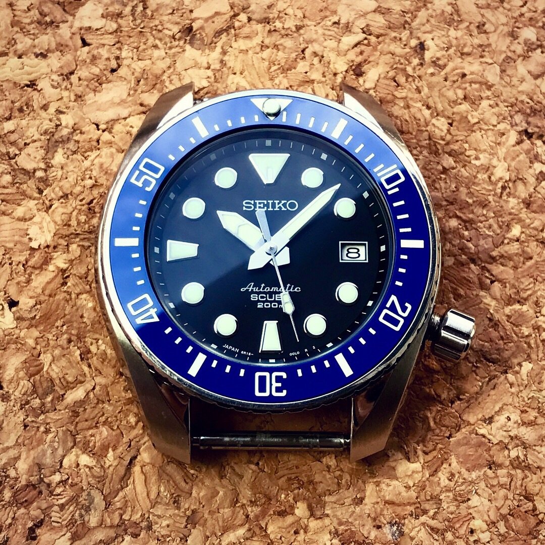 Ceramic Insert - Sumo DS Blue - DLW WATCHES